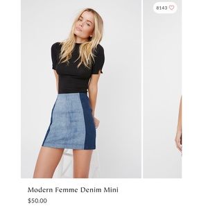 Free People Modern Femme skirt size 4